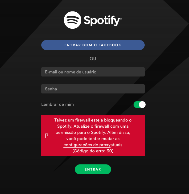 Spotify não funciona - Conectividade: Redes & Internet - MM Fórum