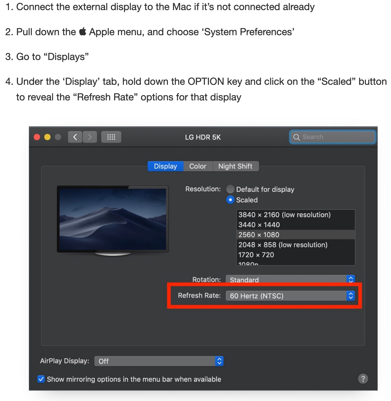 Problema com MacBook Air M1 e monitor externo conectado via HDMI